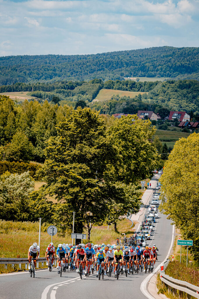 Peleton podczas ORLEN Lang Team Race