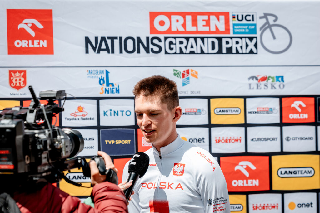 Polscy kolarze podczas ORLEN Wyścigu Narodów 2025